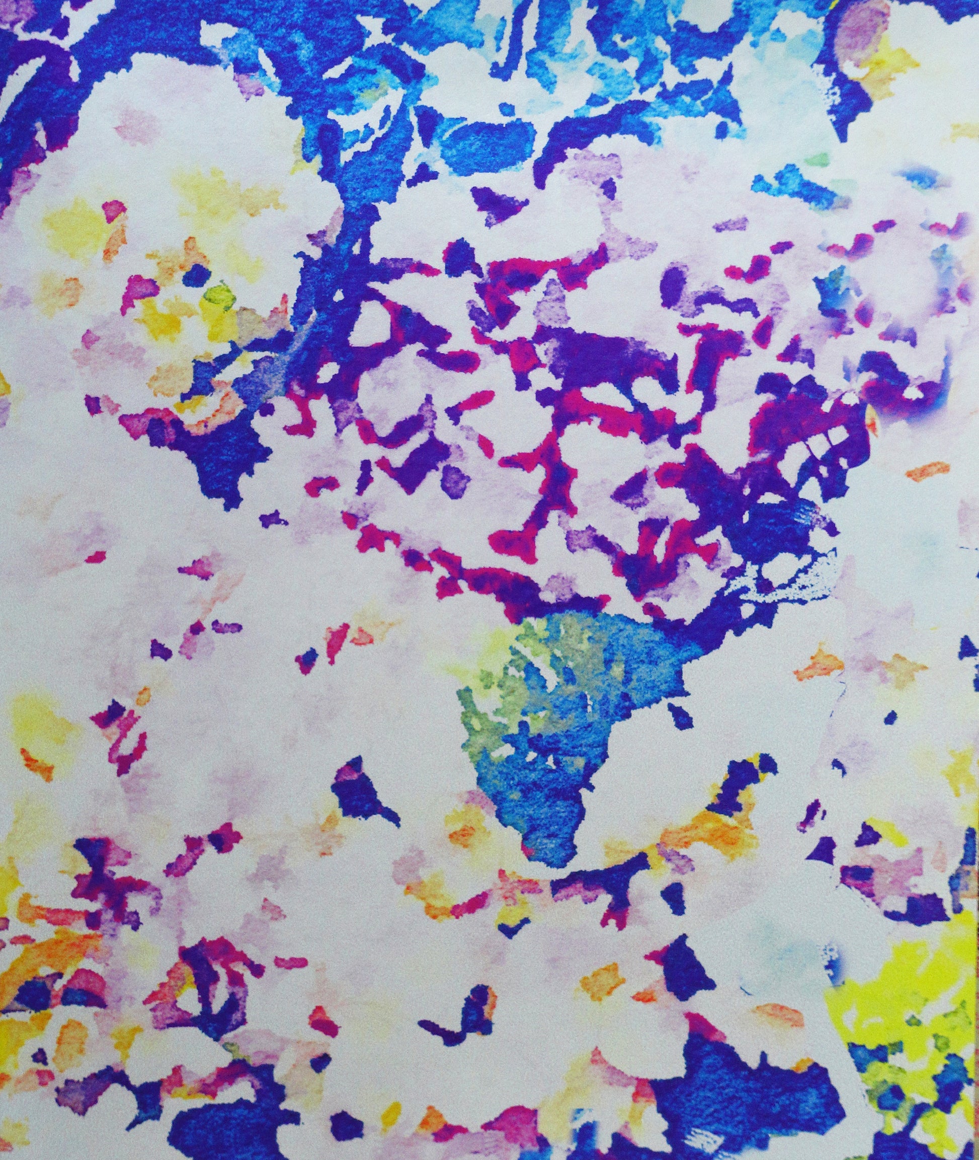 HOLCOMBE - large blue, purple large hydrangea on silver image 0