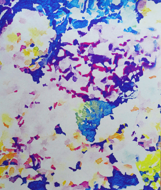 HOLCOMBE - large blue, purple large hydrangea on silver image 0