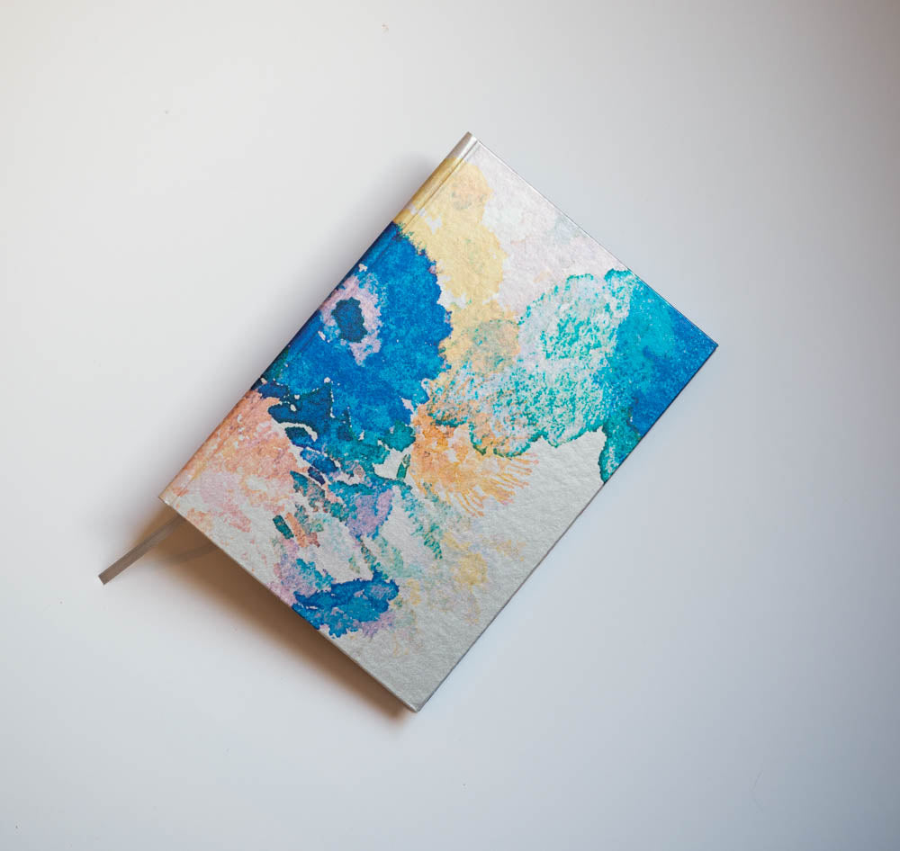 Highgarth Orange and Blue Notebook image 0